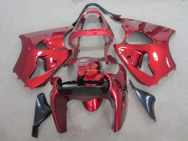 Rot 2000-2002 ZX6R Motorrad Verkleidung & Plastik