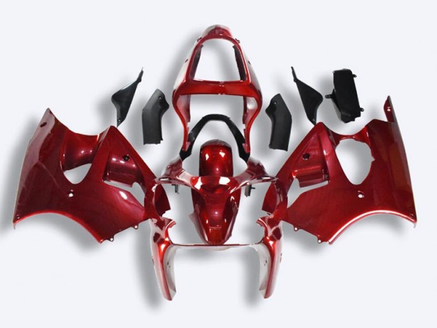 Rot 2000-2002 ZX6R Motorrad Verkleidungen Rot 2000-2002 ZX6R Motorrad Verkleidungen