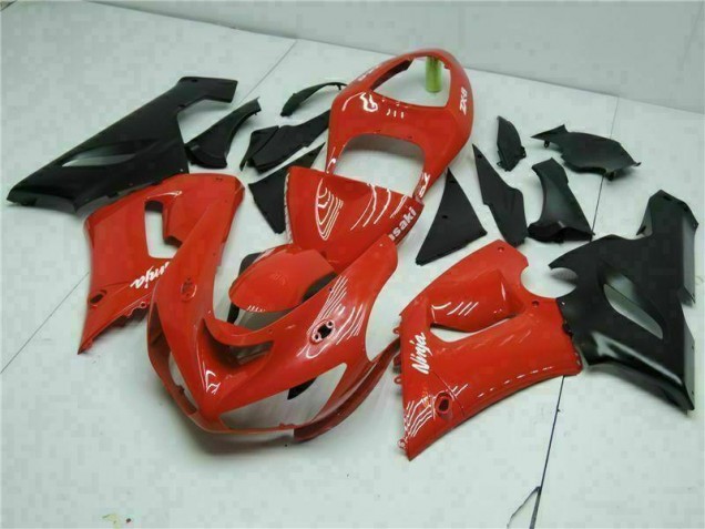 Rot 2005-2006 ZX6R Motorrad Verkleidungen Rot 2005-2006 ZX6R Motorrad Verkleidungen