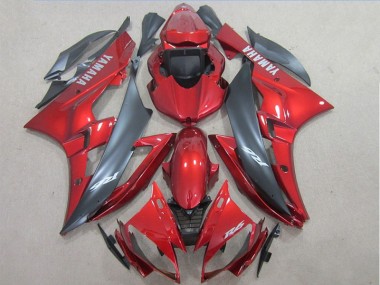 Rot 2006-2007 YZF R6 Motorrad Verkleidung