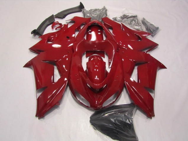 Rot 2006-2007 ZX10R Motorrad Verkleidungen Rot 2006-2007 ZX10R Motorrad Verkleidungen