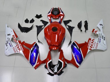 Rot Blau HRC 2017-2020 CBR1000RR Motorrad Verkleidung