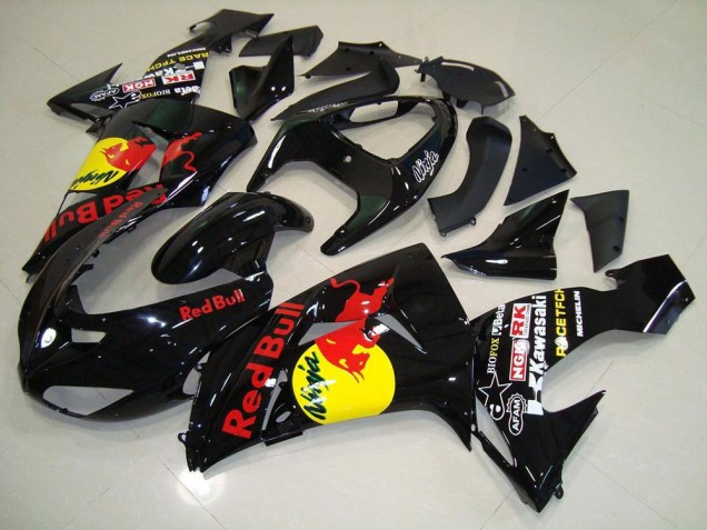 Rot Bull 2006-2007 ZX10R Motorrad Verkleidung Rot Bull 2006-2007 ZX10R Motorrad Verkleidung