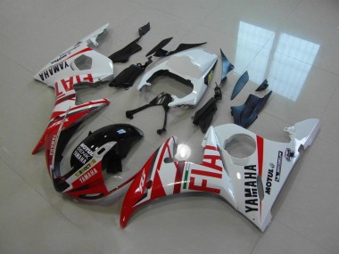 Rot Fiat 2003-2005 YZF R6 Motorrad Verkleidung