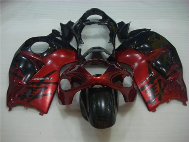 Rot Schwarz 1996-2007 GSXR 1300 Hayabusa Motorrad Verkleidungen