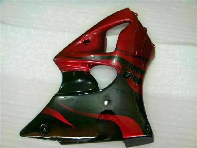 Rot Schwarz 2000-2002 ZX6R Motorrad Verkleidung Rot Schwarz 2000-2002 ZX6R Motorrad Verkleidung