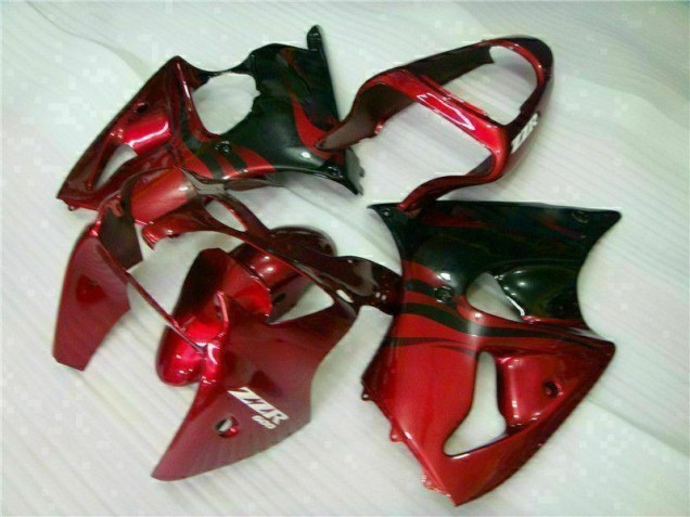 Rot Schwarz 2000-2002 ZX6R Motorrad Verkleidung Rot Schwarz 2000-2002 ZX6R Motorrad Verkleidung