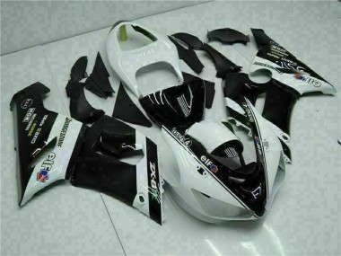 Rot Schwarz 2005-2006 ZX6R Motorrad Verkleidungen