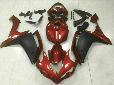 Rot Schwarz 2007-2008 YZF R1 Motorrad Verkleidung