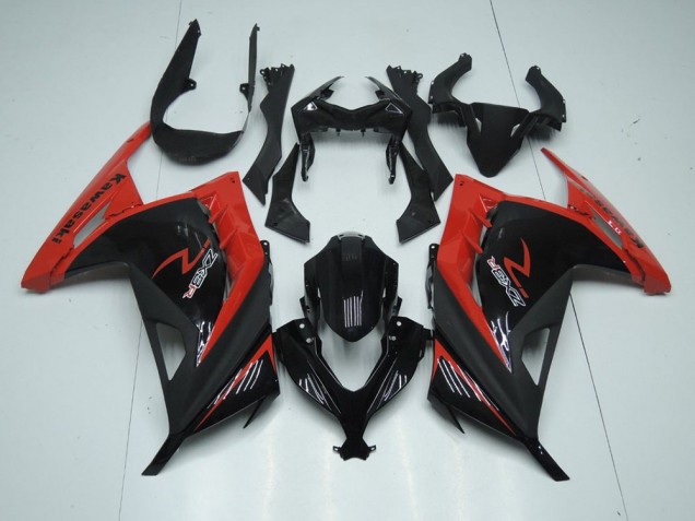 Rot Schwarz 2013-2016 ZX300R Motorrad Verkleidungen Rot Schwarz 2013-2016 ZX300R Motorrad Verkleidungen