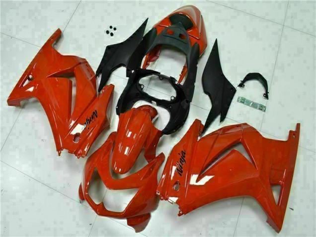 Rot Schwarz Ninja 2008-2012 EX250 Motorrad Verkleidung Rot Schwarz Ninja 2008-2012 EX250 Motorrad Verkleidung