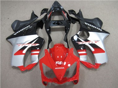 Rot Weiß Schwarz 2001-2003 CBR600 F4i Motorrad Verkleidung