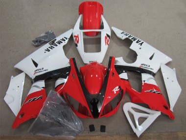 Rot Weiß Schwarz 2009-2011 YZF R1 Motorrad Verkleidung