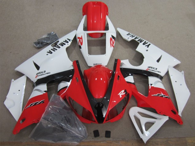 Rot Weiß Schwarz 2009-2011 YZF R1 Motorrad Verkleidung Rot Weiß Schwarz 2009-2011 YZF R1 Motorrad Verkleidung