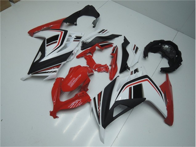 Rot Weiß Schwarz 2013-2016 EX300 Motorrad Verkleidung Rot Weiß Schwarz 2013-2016 EX300 Motorrad Verkleidung