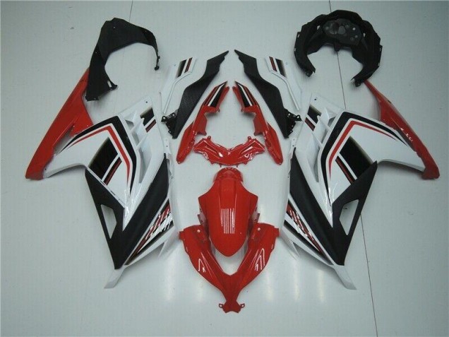 Rot Weiß Schwarz 2013-2016 EX300 Motorrad Verkleidung Rot Weiß Schwarz 2013-2016 EX300 Motorrad Verkleidung
