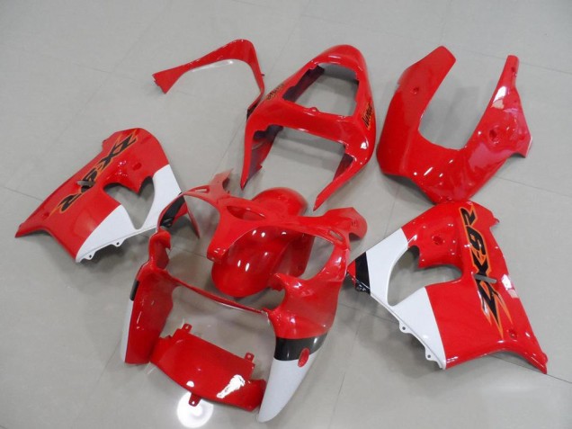 Rot und Weiß 2000-2001 ZX9R Motorrad Verkleidung Rot und Weiß 2000-2001 ZX9R Motorrad Verkleidung