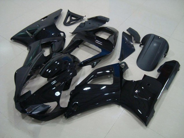 Schwarz 2000-2001 YZF R1 Motorrad Verkleidung Schwarz 2000-2001 YZF R1 Motorrad Verkleidung