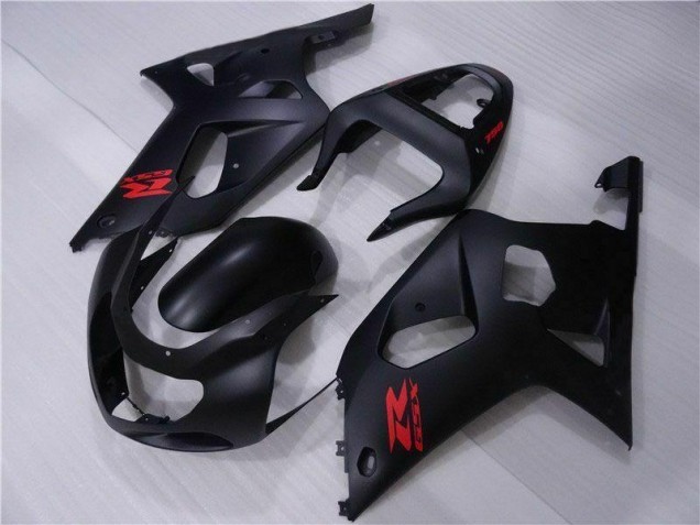 Schwarz 2001-2003 GSXR 600/750 Motorrad Vollverkleidung Schwarz 2001-2003 GSXR 600/750 Motorrad Vollverkleidung