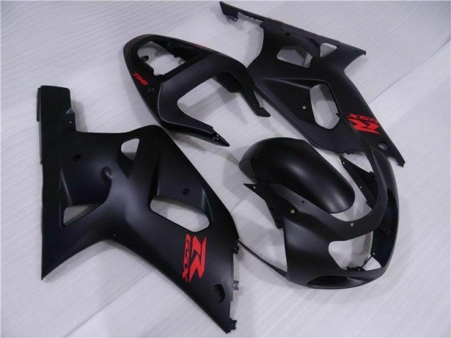 Schwarz 2001-2003 GSXR 600/750 Motorrad Vollverkleidung Schwarz 2001-2003 GSXR 600/750 Motorrad Vollverkleidung