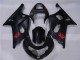 Schwarz 2001-2003 GSXR 600/750 Motorrad Vollverkleidung Schwarz 2001-2003 GSXR 600/750 Motorrad Vollverkleidung