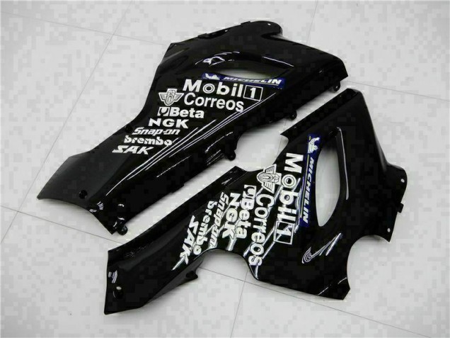 Schwarz 2005-2006 ZX6R Motorrad Verkleidung Komplett Sets Schwarz 2005-2006 ZX6R Motorrad Verkleidung Komplett Sets