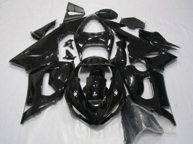 Schwarz 2005-2006 ZX6R Motorrad Verkleidung