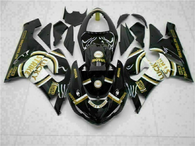 Schwarz 2005-2006 ZX6R Motorrad Verkleidung & Plastik Schwarz 2005-2006 ZX6R Motorrad Verkleidung & Plastik
