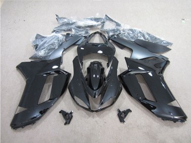 Schwarz 2007-2008 ZX6R Motorrad Vollverkleidung