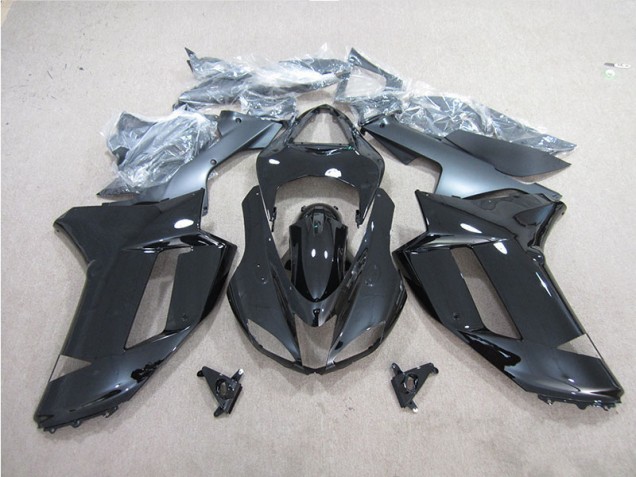 Schwarz 2007-2008 ZX6R Motorrad Vollverkleidung Schwarz 2007-2008 ZX6R Motorrad Vollverkleidung