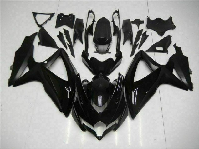 Schwarz 2008-2010 GSXR 600/750 Motorrad Verkleidungen Schwarz 2008-2010 GSXR 600/750 Motorrad Verkleidungen