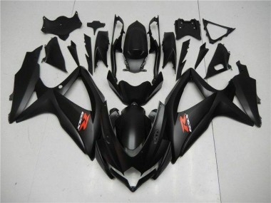 Schwarz 2008-2010 GSXR 600/750 Motorrad Vollverkleidung