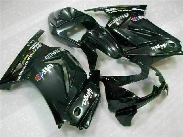 Schwarz 2008-2012 EX250 Motorrad Verkleidung Komplett Sets Schwarz 2008-2012 EX250 Motorrad Verkleidung Komplett Sets