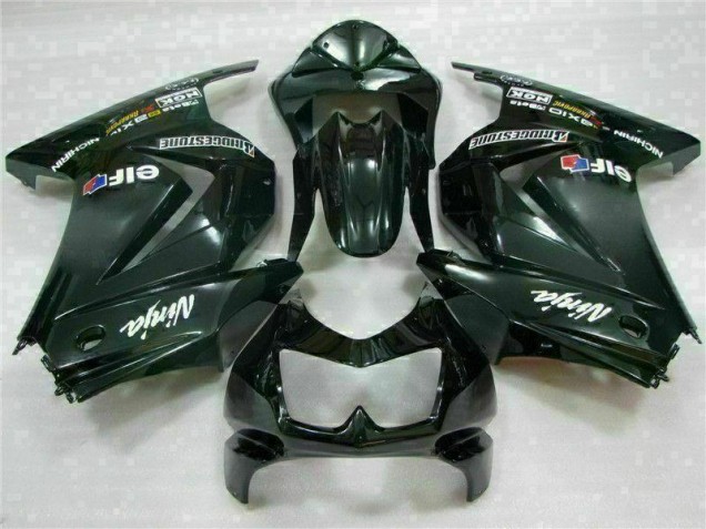 Schwarz 2008-2012 EX250 Motorrad Verkleidung Komplett Sets Schwarz 2008-2012 EX250 Motorrad Verkleidung Komplett Sets