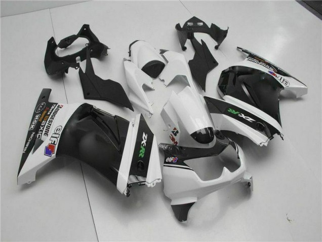 Schwarz 2008-2012 EX250 Motorrad Verkleidung Schwarz 2008-2012 EX250 Motorrad Verkleidung