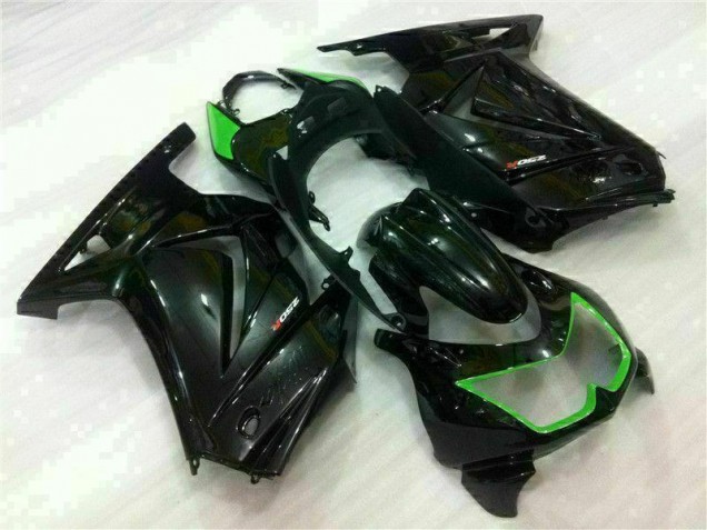 Schwarz 2008-2012 EX250 Motorrad Verkleidung & Plastik Schwarz 2008-2012 EX250 Motorrad Verkleidung & Plastik