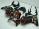Schwarz 2008-2012 EX250 Motorrad Verkleidungen Schwarz 2008-2012 EX250 Motorrad Verkleidungen