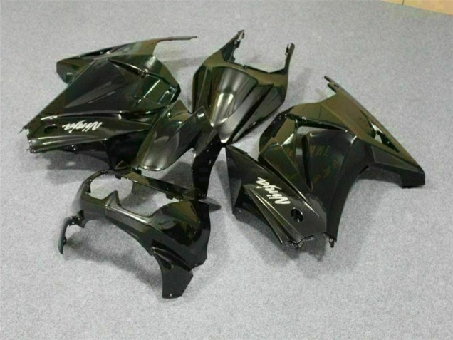 Schwarz 2008-2012 EX250 Motorrad Vollverkleidung Schwarz 2008-2012 EX250 Motorrad Vollverkleidung