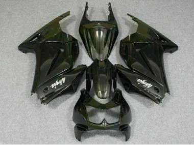 Schwarz 2008-2012 EX250 Motorrad Vollverkleidung