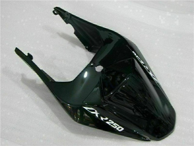 Schwarz 2008-2012 EX250 Motorrad Vollverkleidung & Plastik