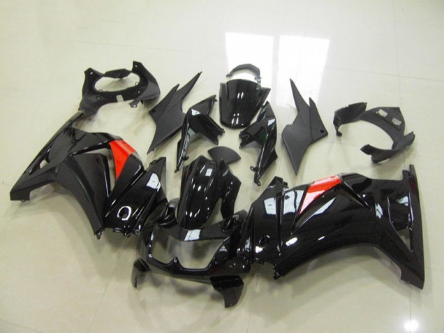 Schwarz 2008-2012 ZX250R Motorrad Verkleidung Schwarz 2008-2012 ZX250R Motorrad Verkleidung