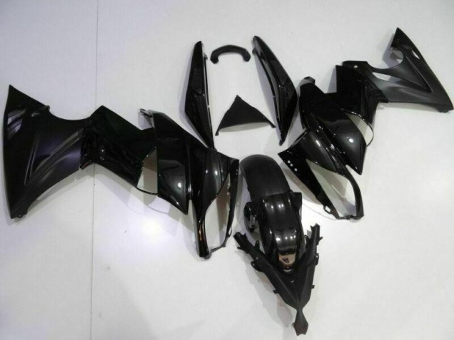 Schwarz 2009-2011 EX650 Motorrad Verkleidung Schwarz 2009-2011 EX650 Motorrad Verkleidung