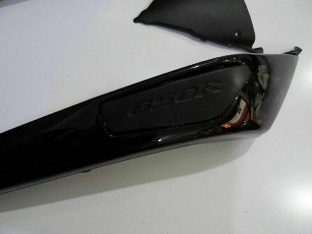 Schwarz 2009-2011 EX650 Motorrad Verkleidung Schwarz 2009-2011 EX650 Motorrad Verkleidung