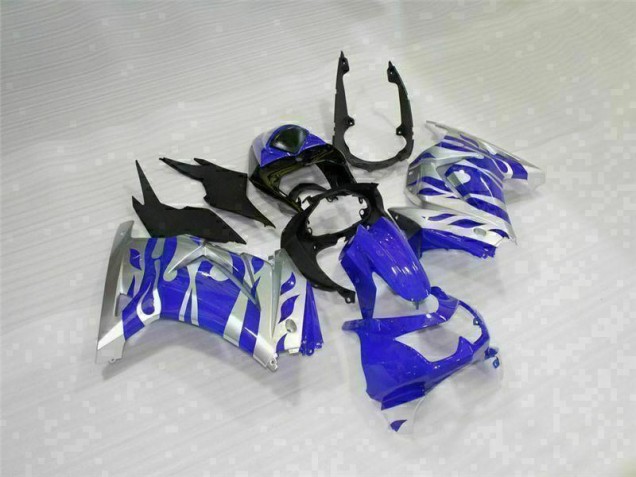 Schwarz Blau 2008-2012 EX250 Motorrad Verkleidung Schwarz Blau 2008-2012 EX250 Motorrad Verkleidung