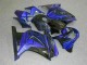 Schwarz Blau 2008-2012 EX250 Motorrad Verkleidungen Schwarz Blau 2008-2012 EX250 Motorrad Verkleidungen