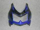 Schwarz Blau 2008-2012 EX250 Motorrad Verkleidungen Schwarz Blau 2008-2012 EX250 Motorrad Verkleidungen