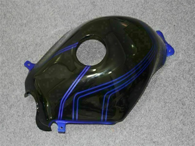 Schwarz Blau 2008-2012 EX250 Motorrad Verkleidungen Schwarz Blau 2008-2012 EX250 Motorrad Verkleidungen