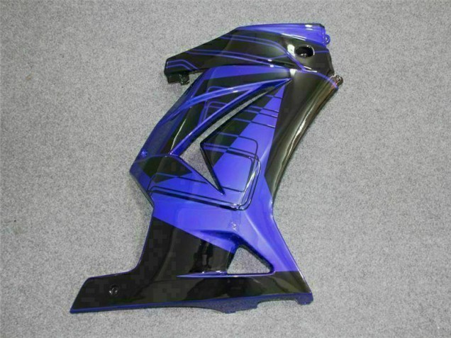 Schwarz Blau 2008-2012 EX250 Motorrad Verkleidungen Schwarz Blau 2008-2012 EX250 Motorrad Verkleidungen