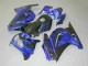 Schwarz Blau 2008-2012 EX250 Motorrad Verkleidungen Schwarz Blau 2008-2012 EX250 Motorrad Verkleidungen