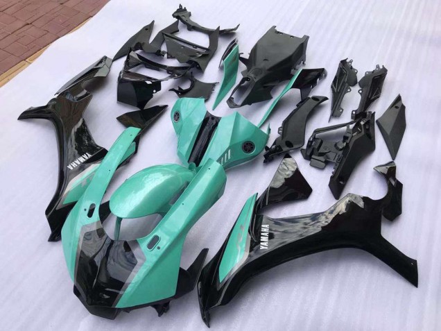 Schwarz Blau 2015-2019 YZF R1 Motorrad Verkleidungen Schwarz Blau 2015-2019 YZF R1 Motorrad Verkleidungen